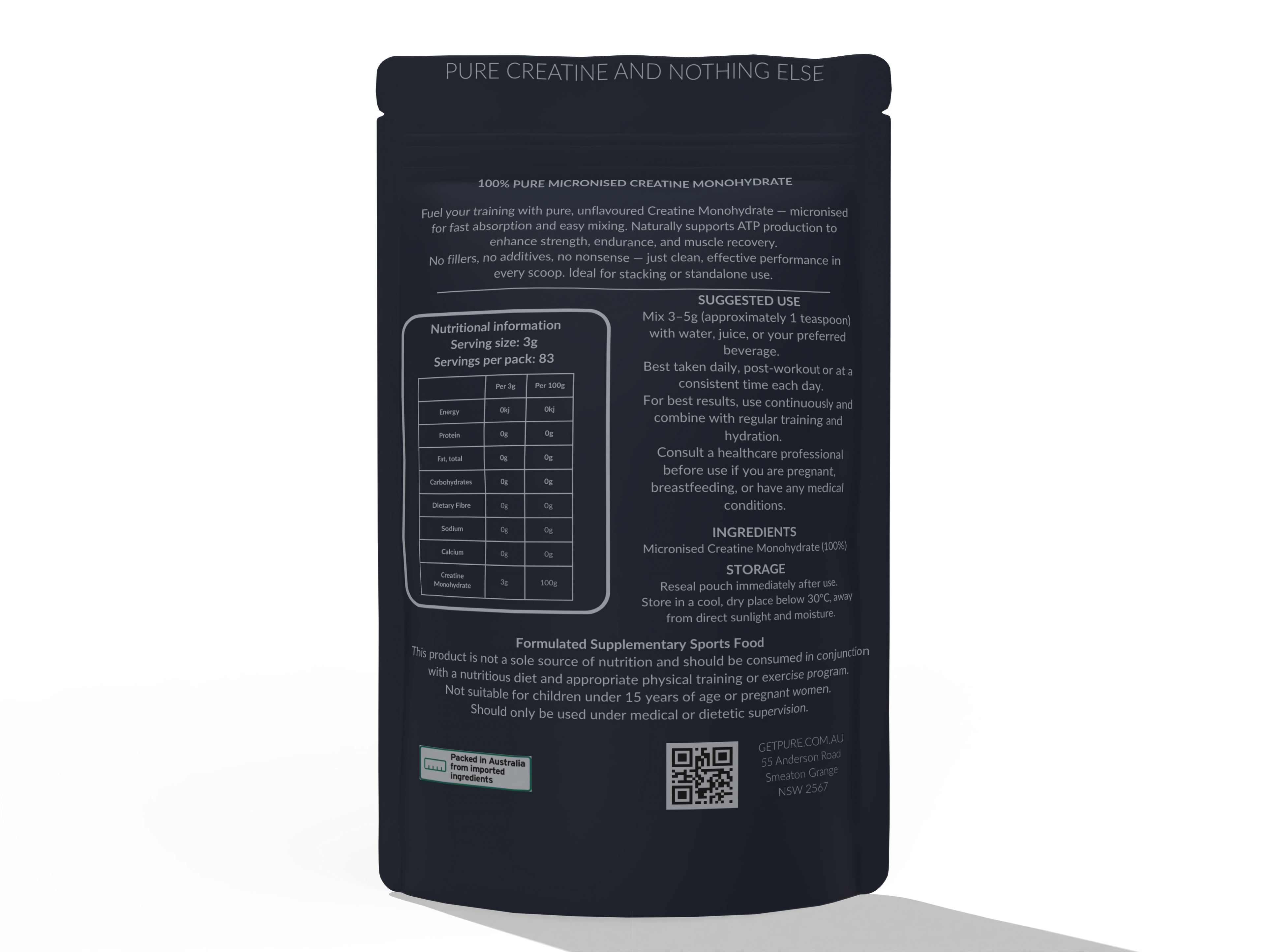 CREATINE MONOHYDRATE
